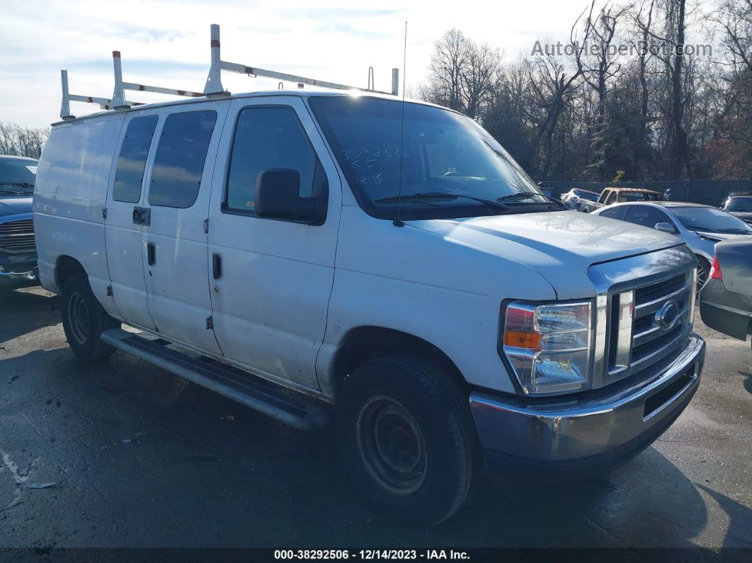 2013 Ford E-250 Commercial White vin: 1FTNE2EW4DDA80577