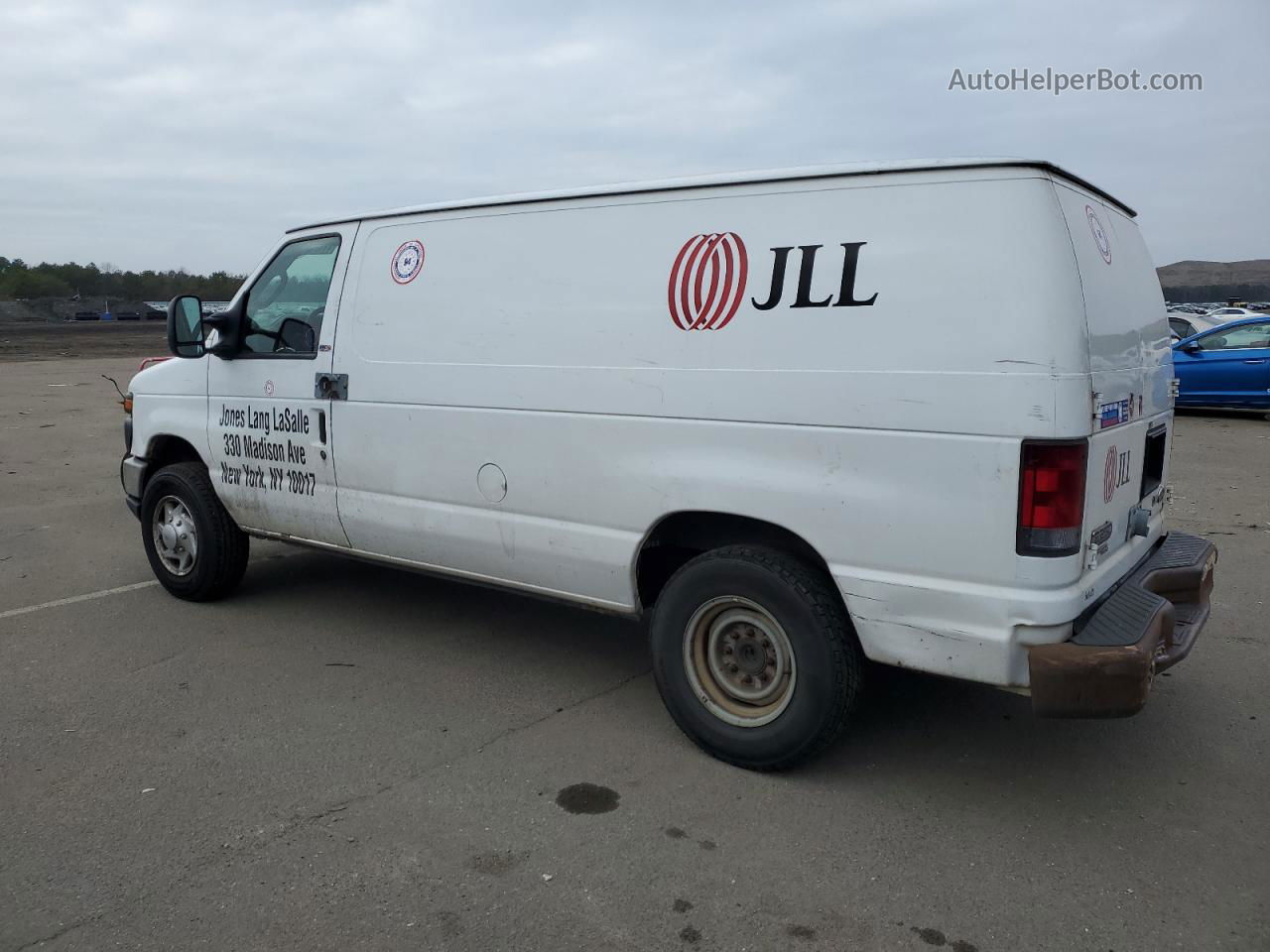 2013 Ford Econoline E250 Van White vin: 1FTNE2EW4DDA82801