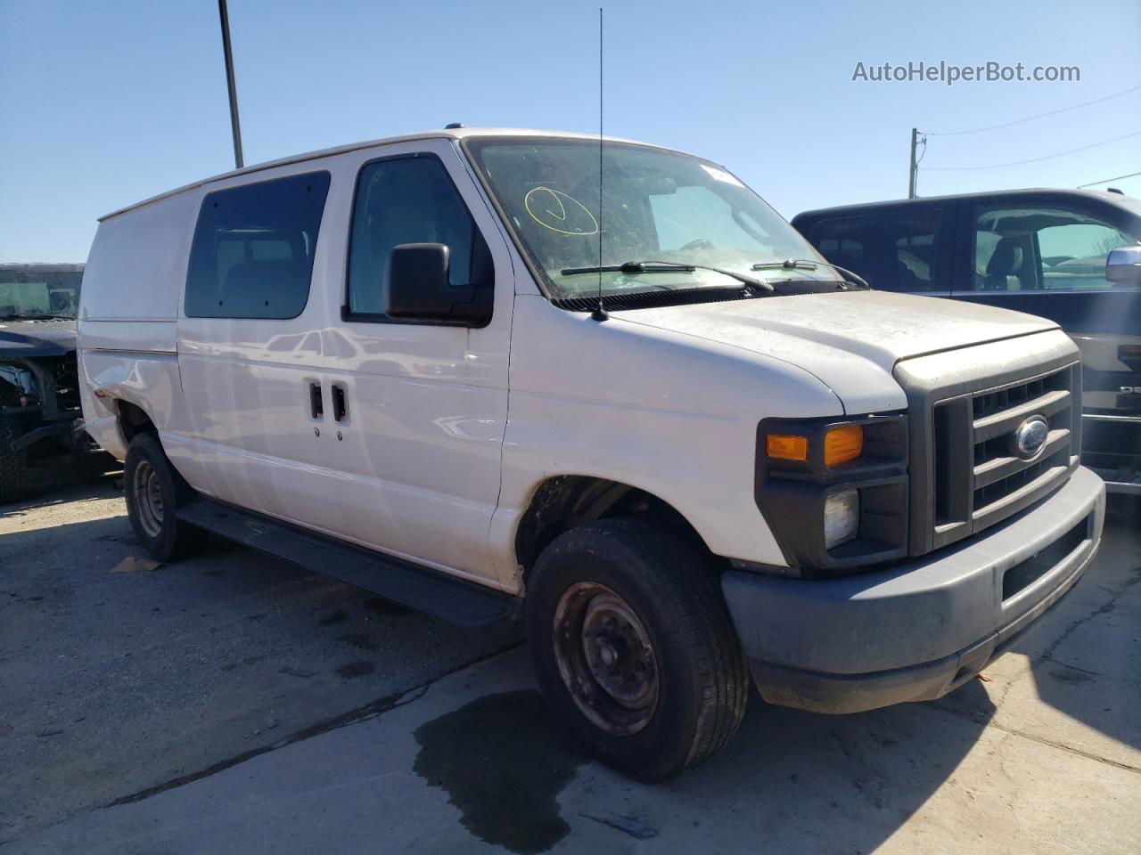 2012 Ford Econoline E250 Van Белый vin: 1FTNE2EW5CDB10569