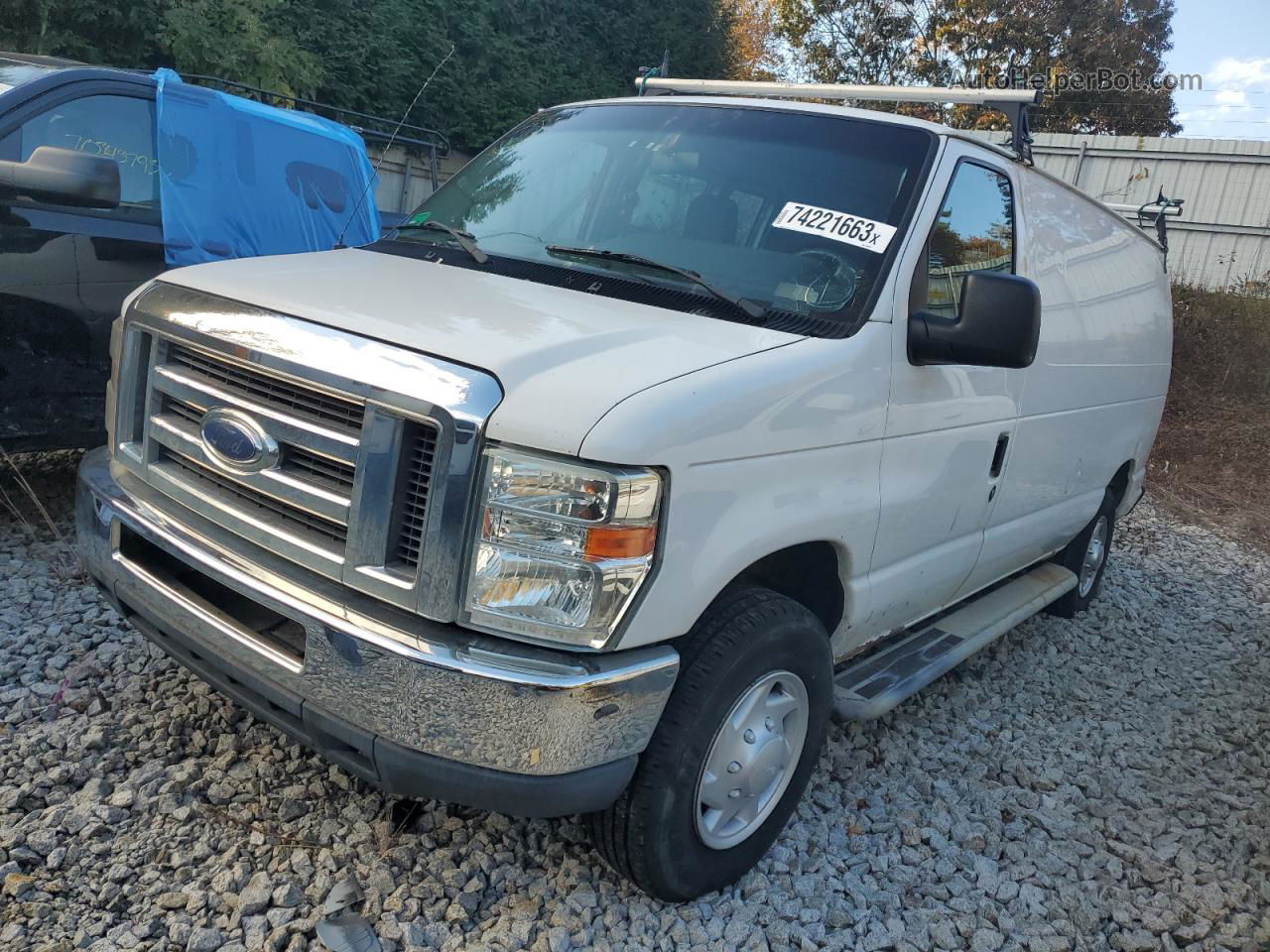 2013 Ford Econoline E250 Van White vin: 1FTNE2EW5DDA32991