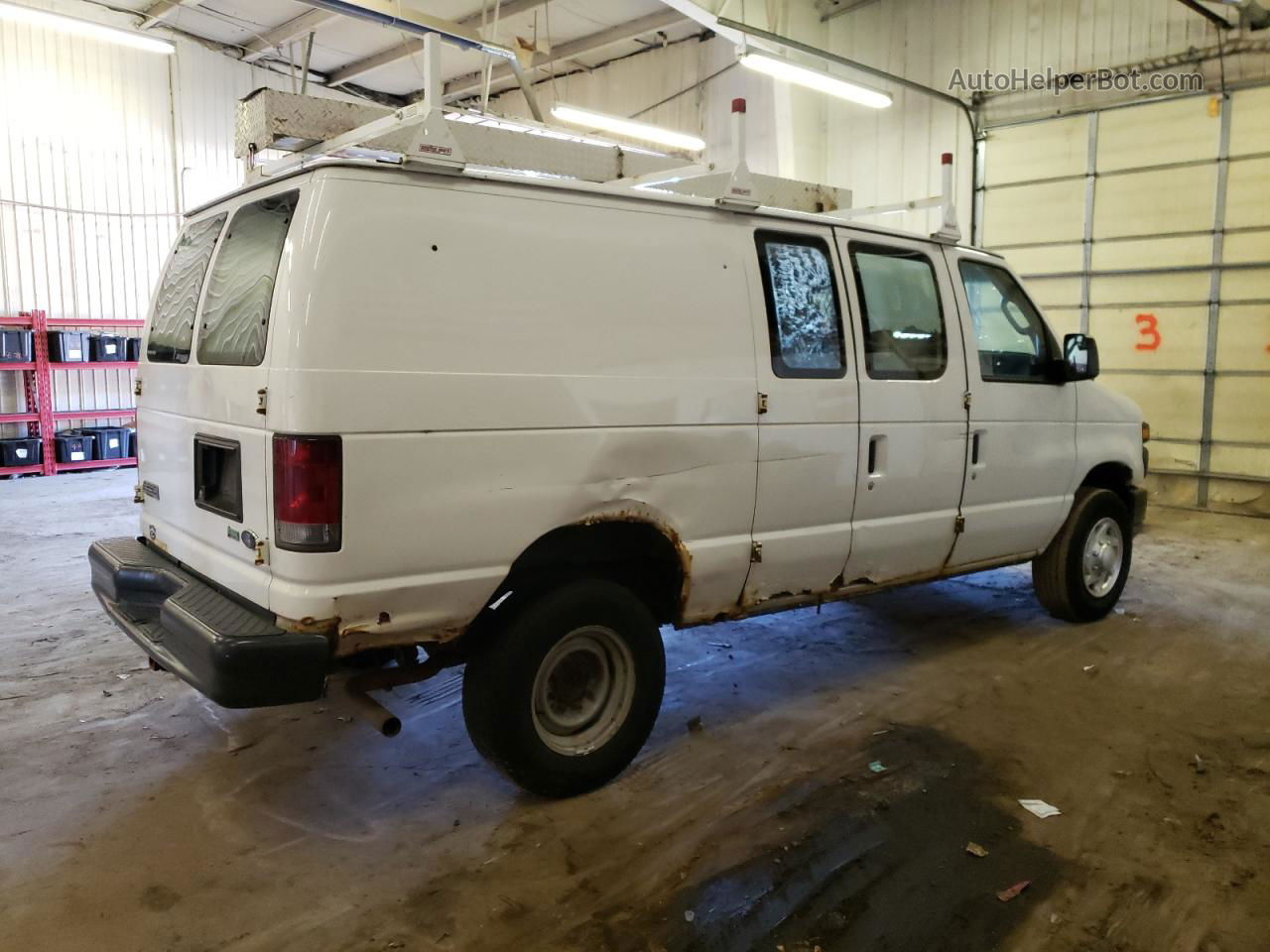 2010 Ford Econoline E250 Van White vin: 1FTNE2EW6ADA94346