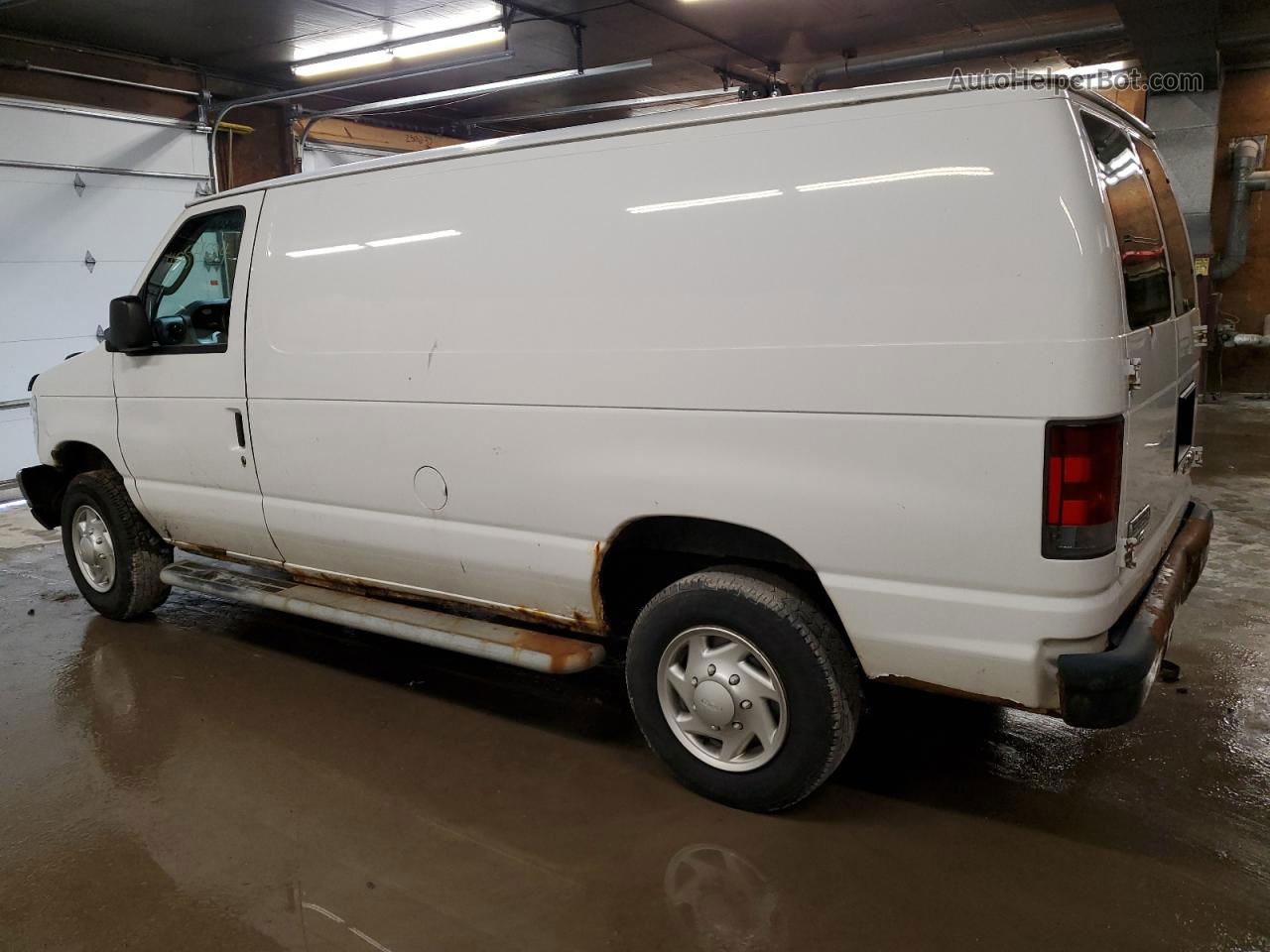 2013 Ford Econoline E250 Van White vin: 1FTNE2EW6DDA25659