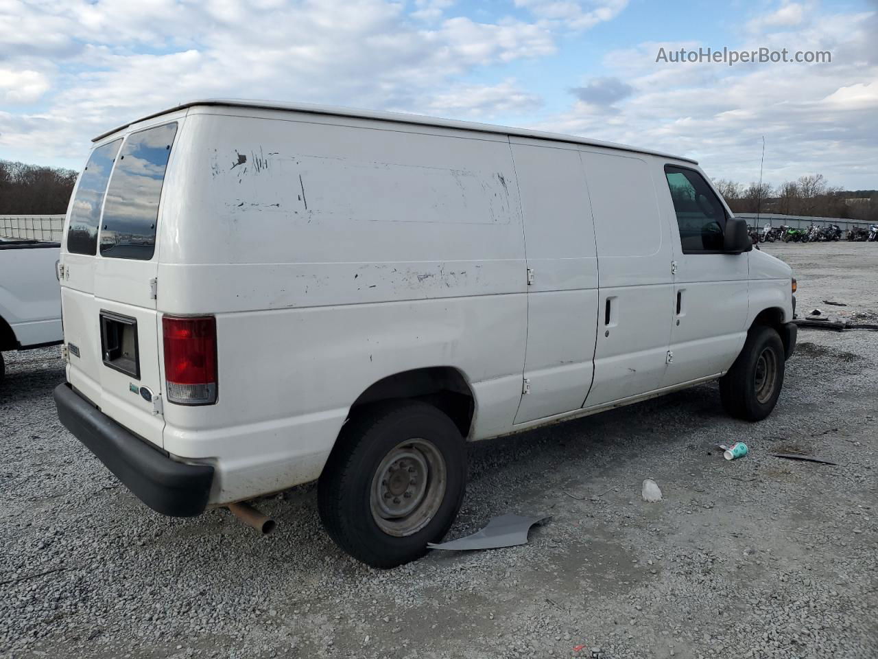 2010 Ford Econoline E250 Van White vin: 1FTNE2EW7ADA52364