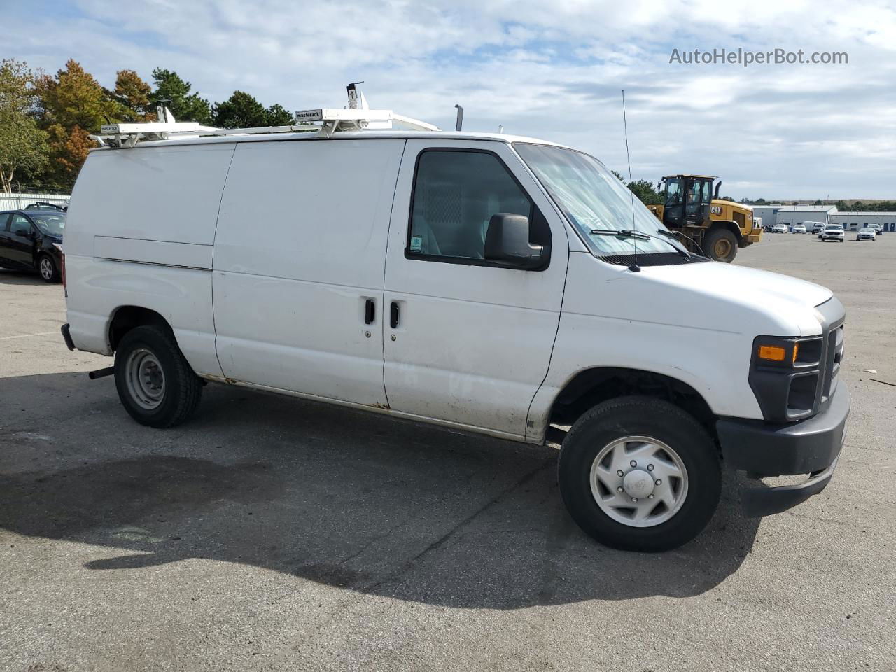 2012 Ford Econoline E250 Van White vin: 1FTNE2EW7CDA45210