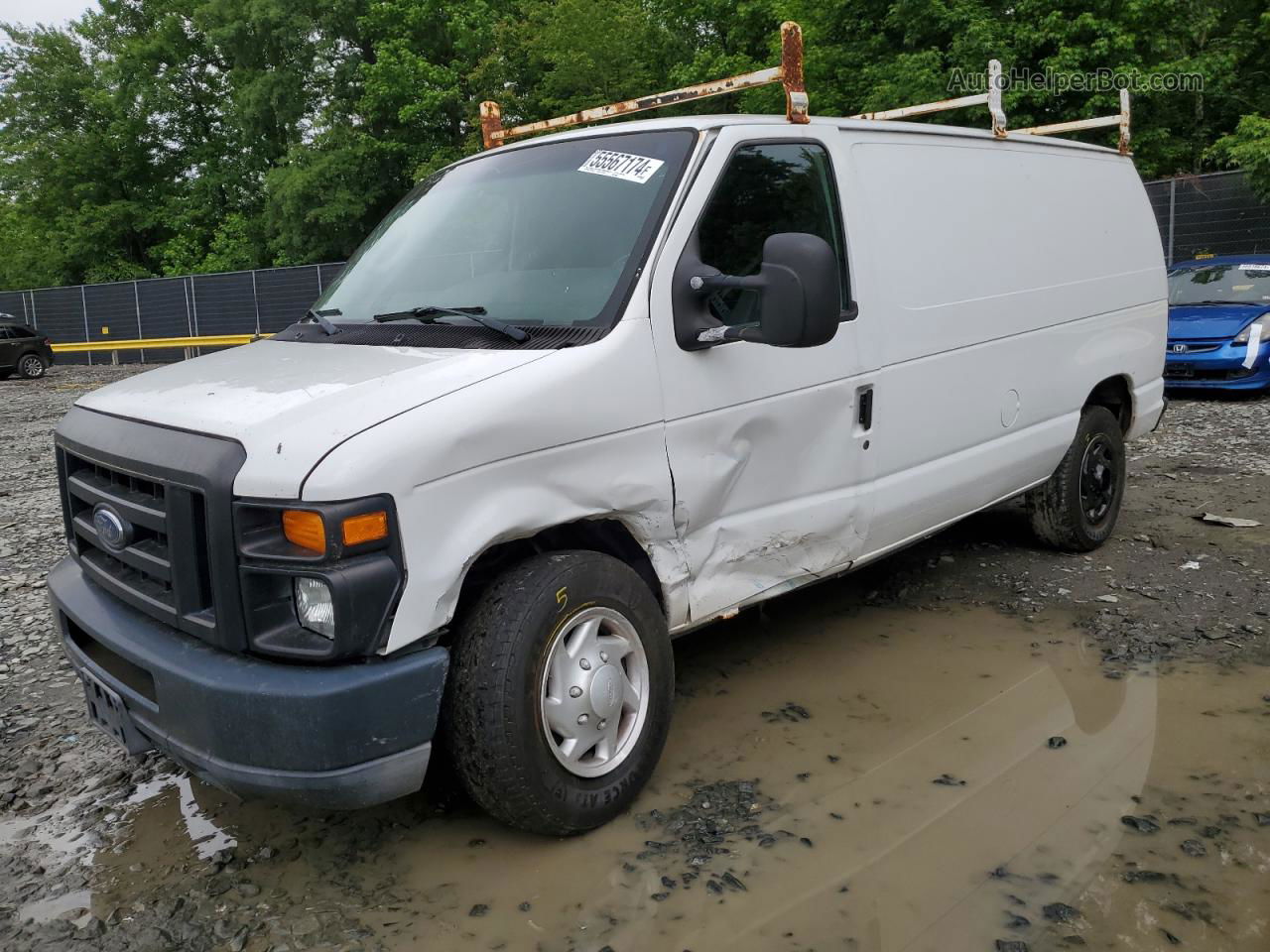 2010 Ford Econoline E250 Van Белый vin: 1FTNE2EW8ADA94686