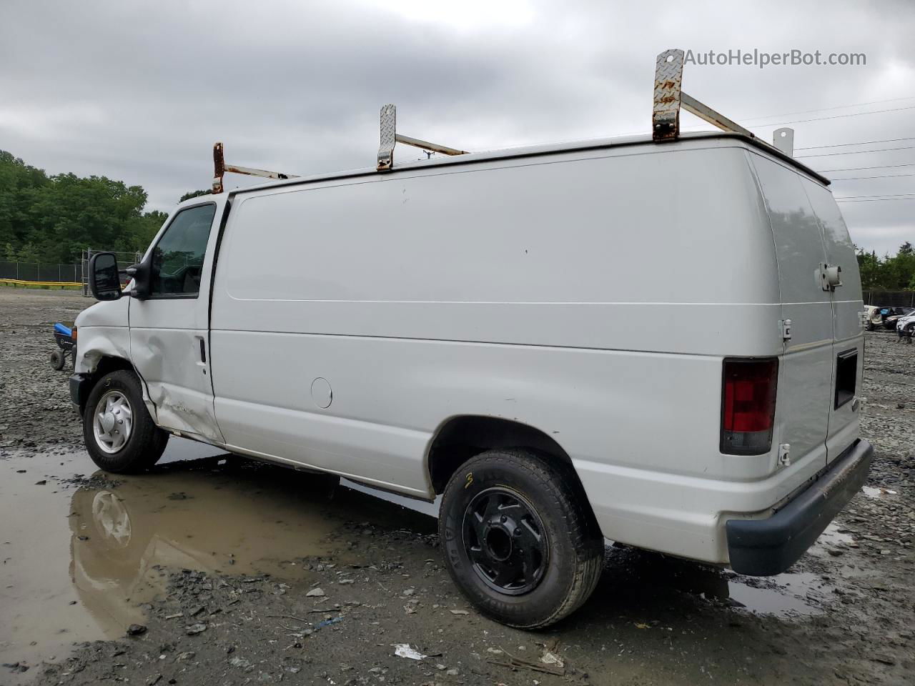 2010 Ford Econoline E250 Van White vin: 1FTNE2EW8ADA94686