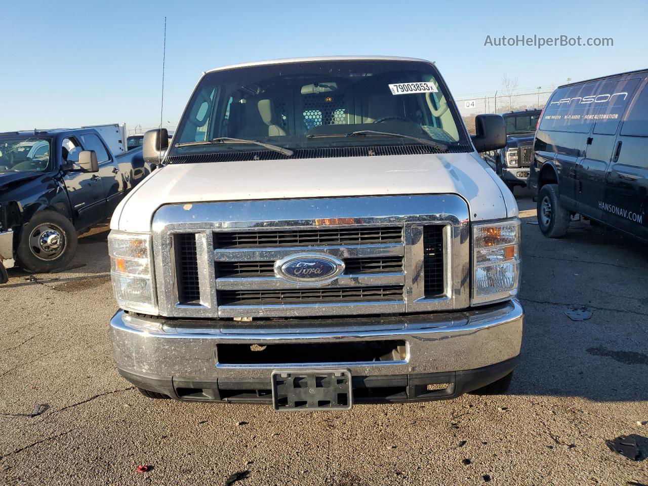 2013 Ford Econoline E250 Van Белый vin: 1FTNE2EW8DDA21130