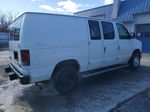 2013 Ford Econoline E250 Van White vin: 1FTNE2EW8DDA25386