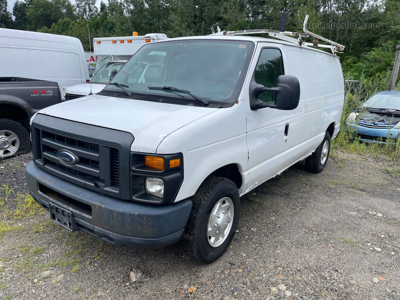 2013 Ford Econoline E250 Van Белый vin: 1FTNE2EW8DDA81361