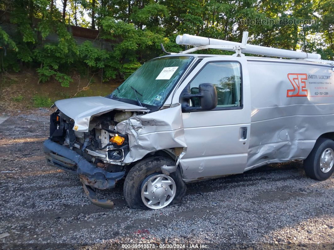 2013 Ford E-250 Commercial Silver vin: 1FTNE2EW8DDA82977