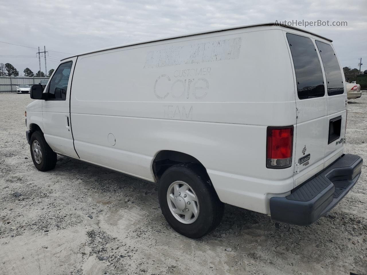 2013 Ford Econoline E250 Van White vin: 1FTNE2EW8DDB02838