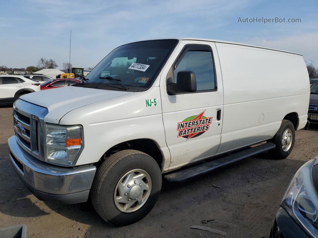 2010 Ford Econoline E250 Van White vin: 1FTNE2EW9ADA29362