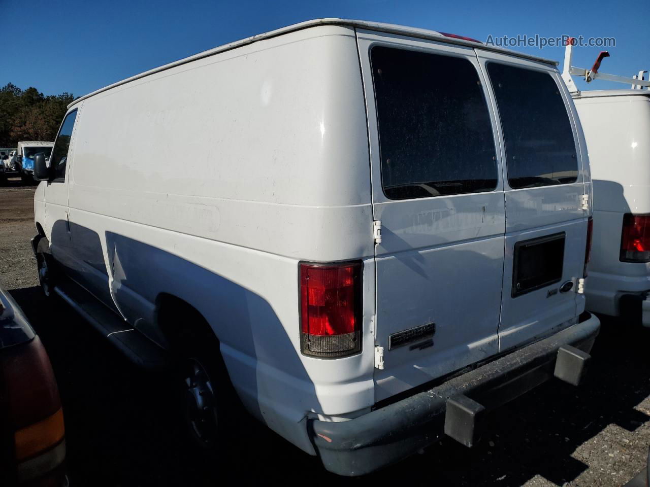 2012 Ford Econoline E250 Van White vin: 1FTNE2EW9CDA84249