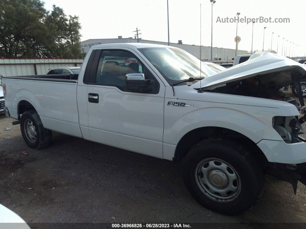 2014 Ford F-150 Xl/xlt/stx White vin: 1FTNF1CF1EKD47729