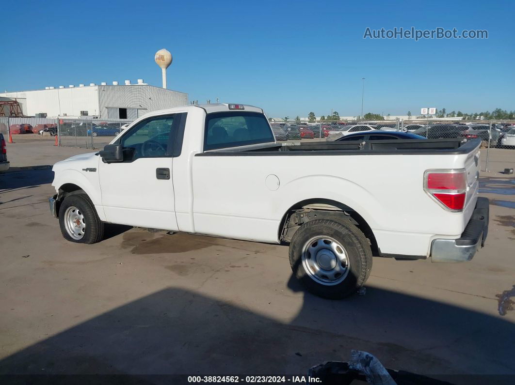 2014 Ford F-150 Xl White vin: 1FTNF1CF6EKD16721