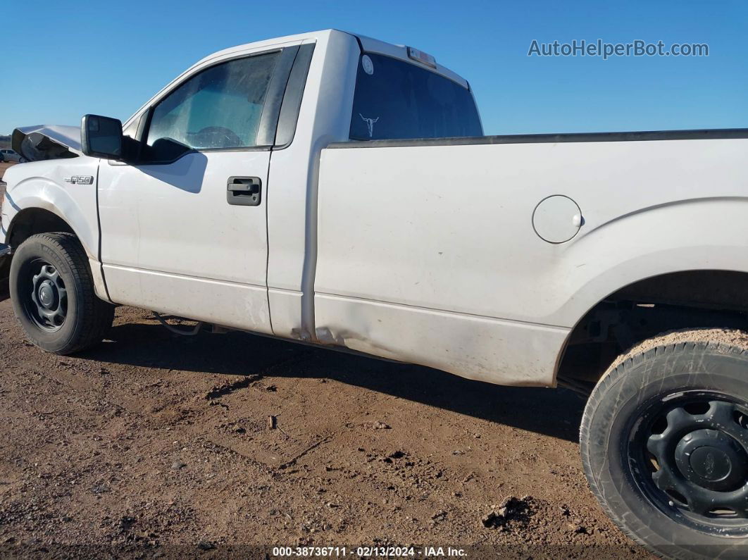 2014 Ford F-150 Xl White vin: 1FTNF1CF6EKD47466