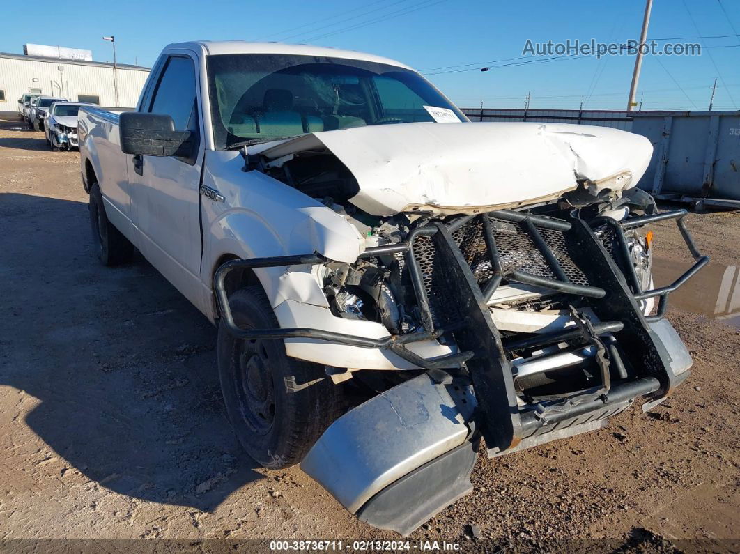 2014 Ford F-150 Xl White vin: 1FTNF1CF6EKD47466