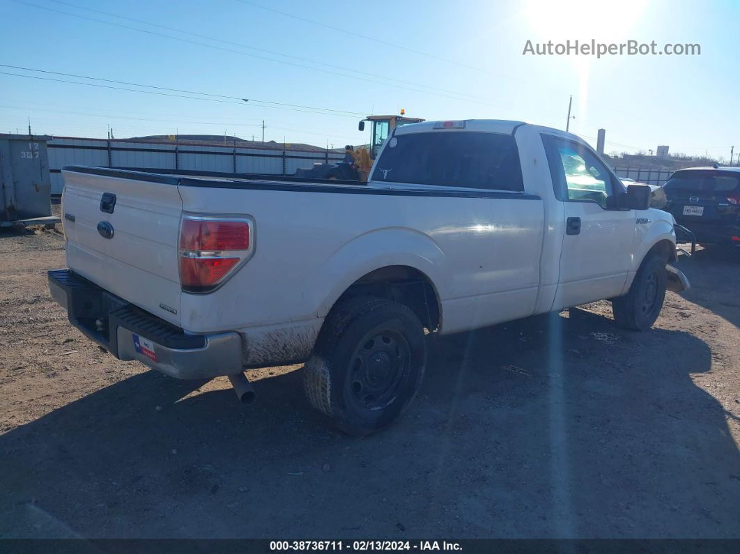 2014 Ford F-150 Xl White vin: 1FTNF1CF6EKD47466