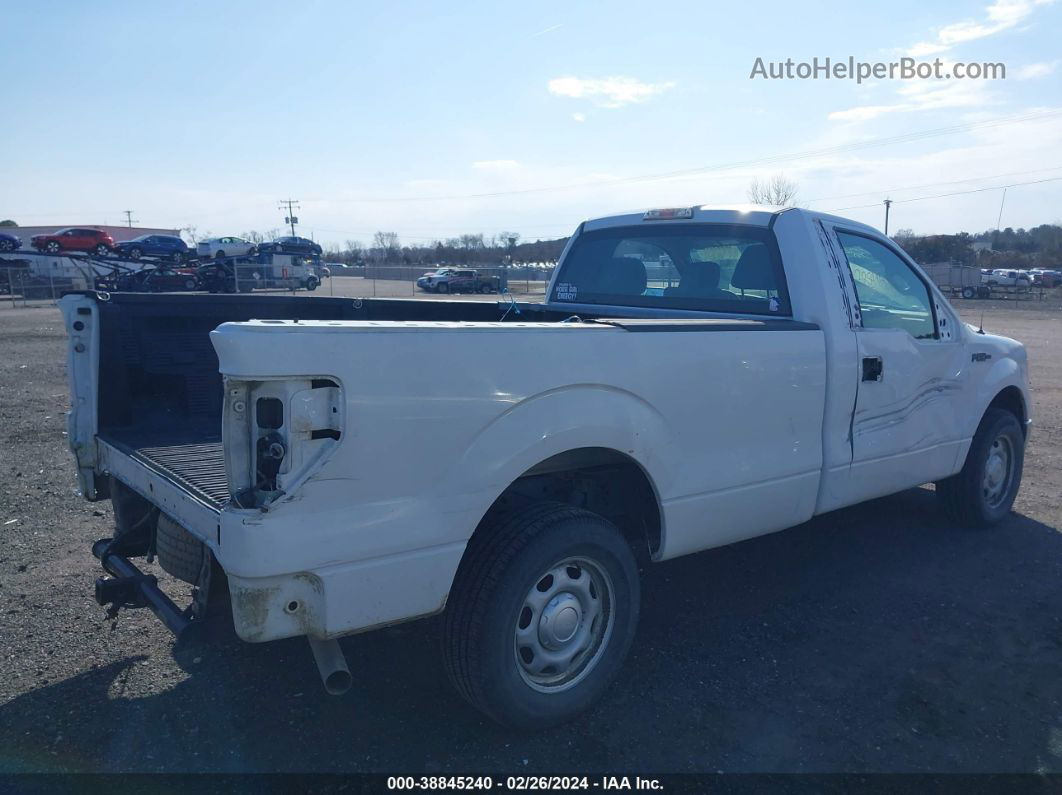 2014 Ford F-150 Xl White vin: 1FTNF1CF9EKD47252