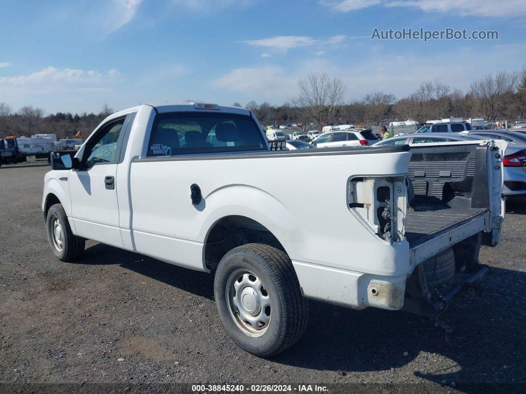 2014 Ford F-150 Xl White vin: 1FTNF1CF9EKD47252