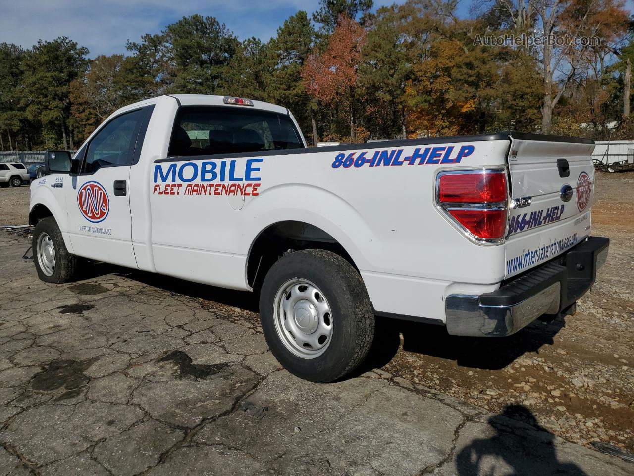 2014 Ford F150  White vin: 1FTNF1CF9EKG24126