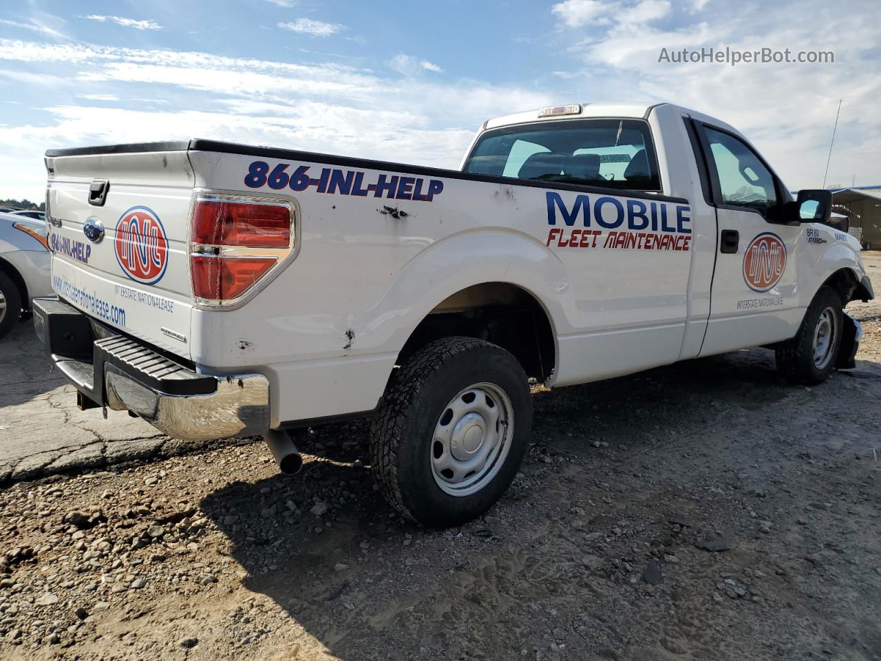 2014 Ford F150  White vin: 1FTNF1CF9EKG24126