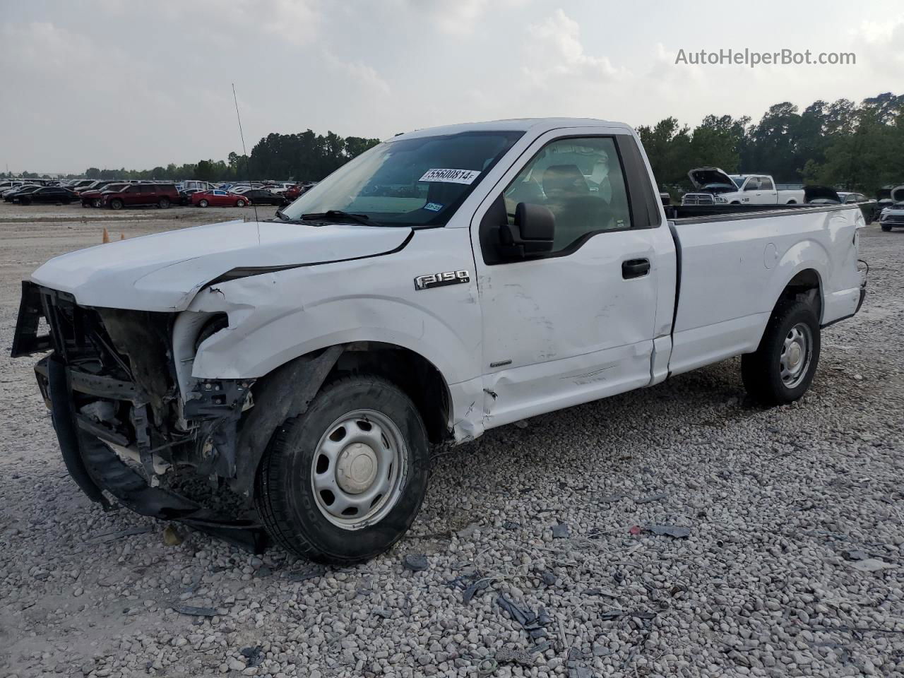 2017 Ford F150  White vin: 1FTNF1CG2HKC51900