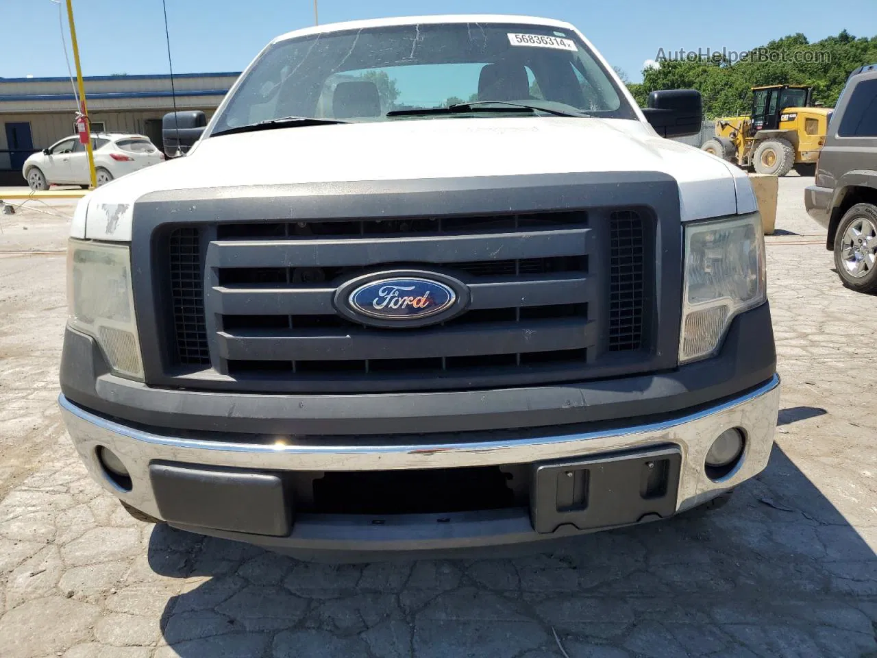 2011 Ford F150  White vin: 1FTNF1CT3BKE20617