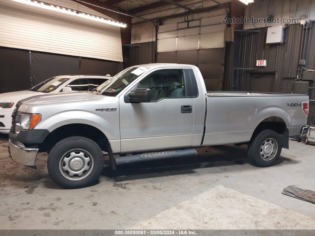 2014 Ford F-150 Xl Silver vin: 1FTNF1EF1EKF00610