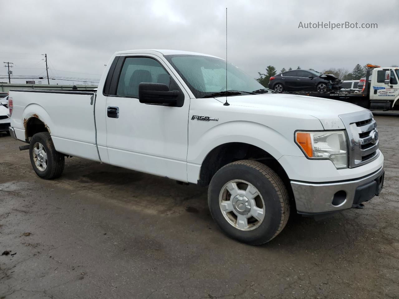 2011 Ford F150  Белый vin: 1FTNF1EF4BKD82550