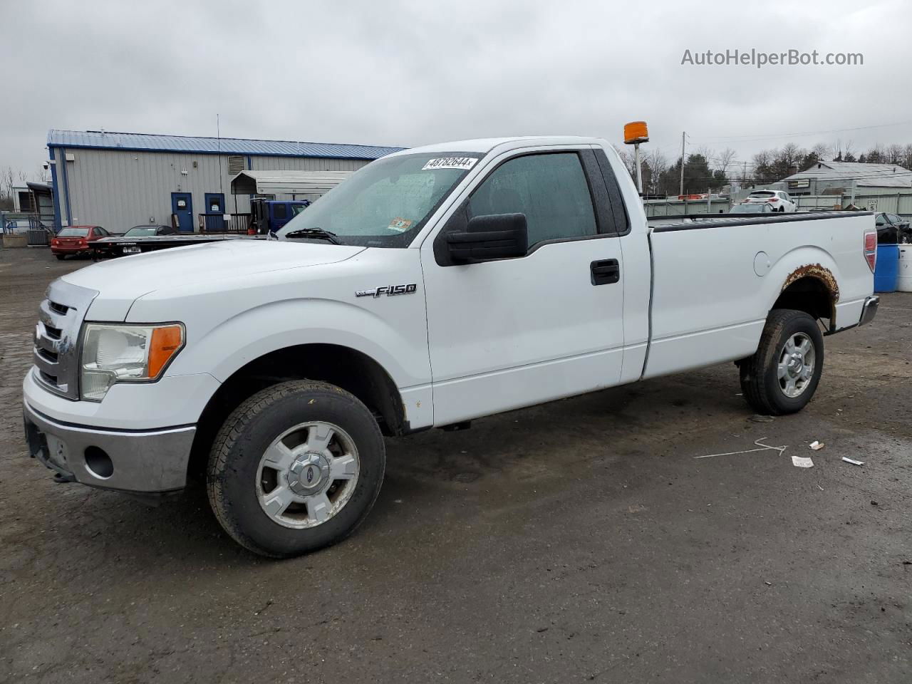 2011 Ford F150  Белый vin: 1FTNF1EF4BKD82550