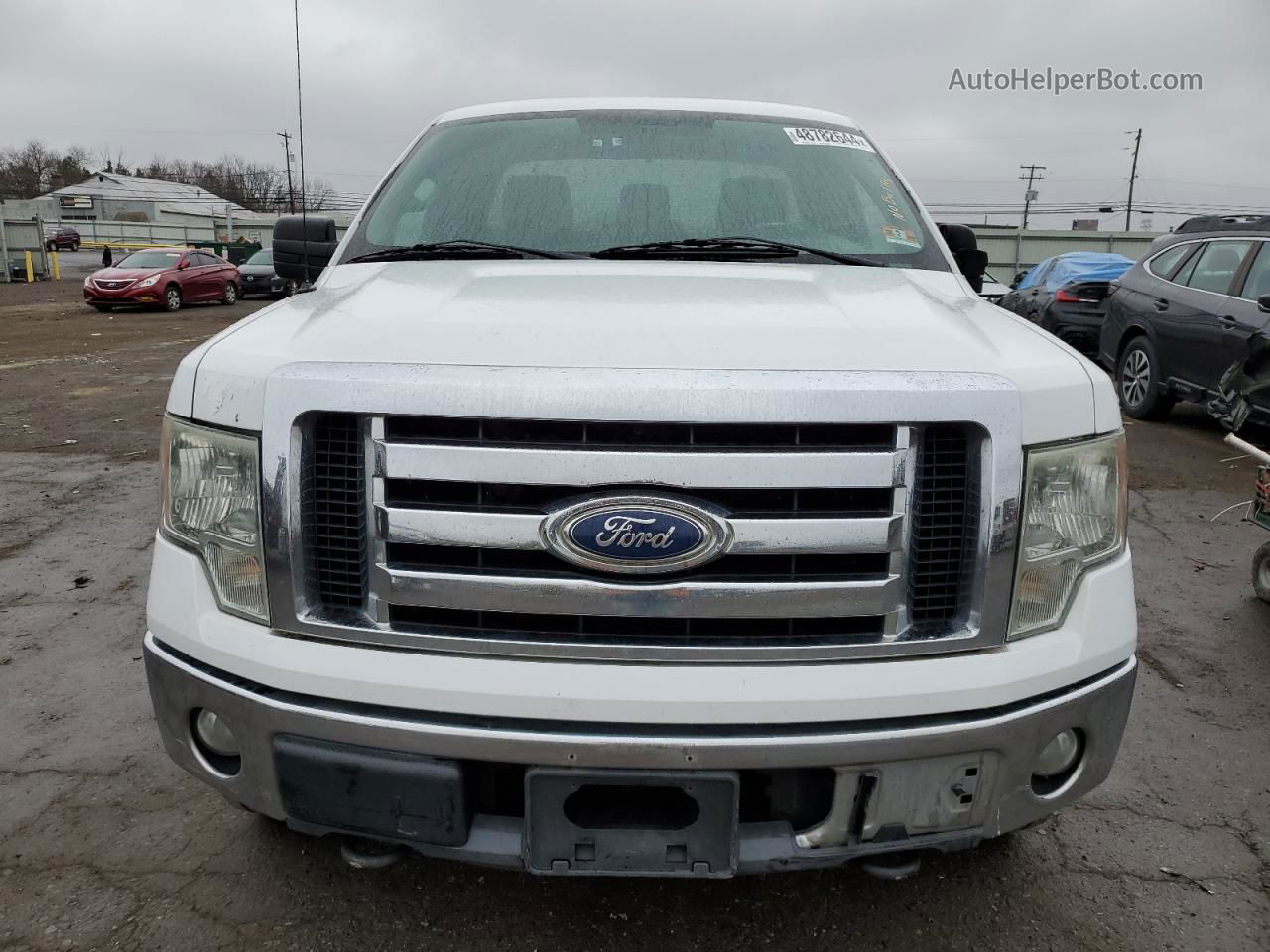 2011 Ford F150  White vin: 1FTNF1EF4BKD82550