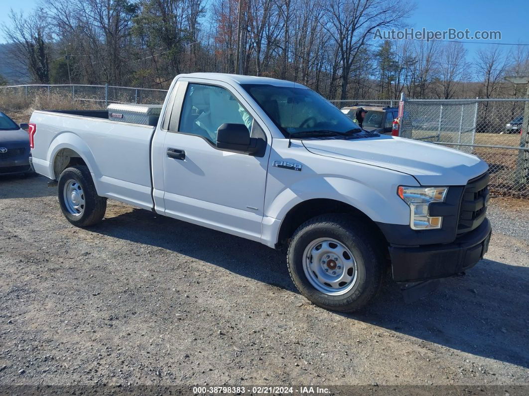 2017 Ford F-150 Xl White vin: 1FTNF1EG1HKC85517