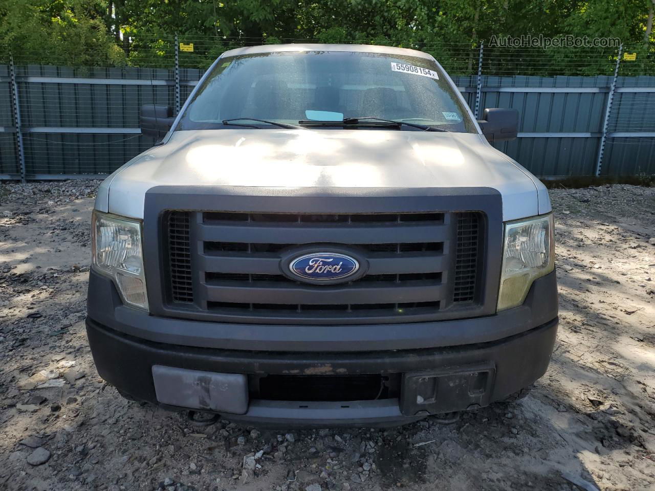 2011 Ford F150  Серебряный vin: 1FTNF1ET9BKD53891