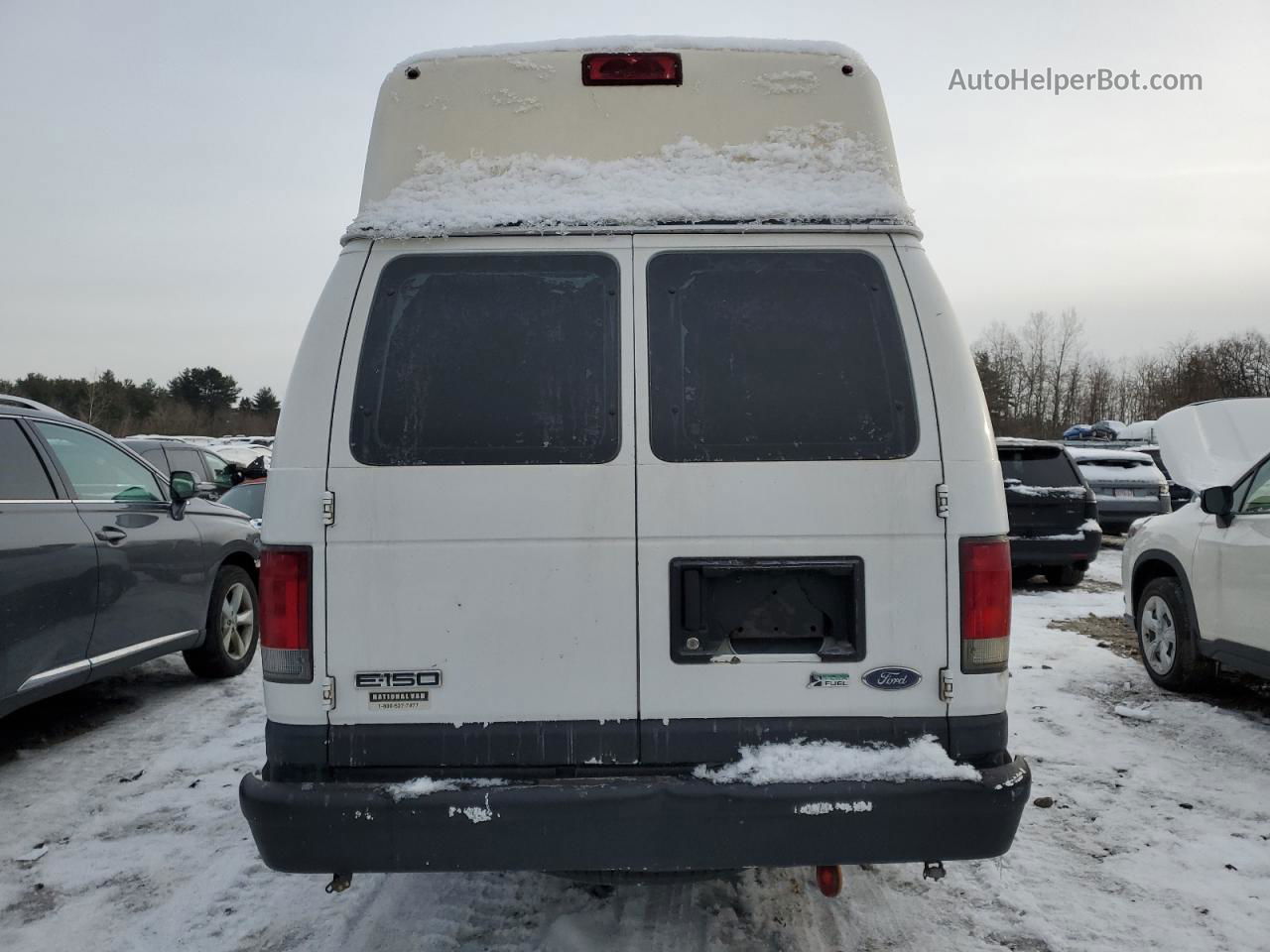 2010 Ford Econoline E150 Van White vin: 1FTNS1EW8ADA99471