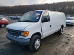 2007 Ford Econoline E250 Van White vin: 1FTNS24W07DA04661