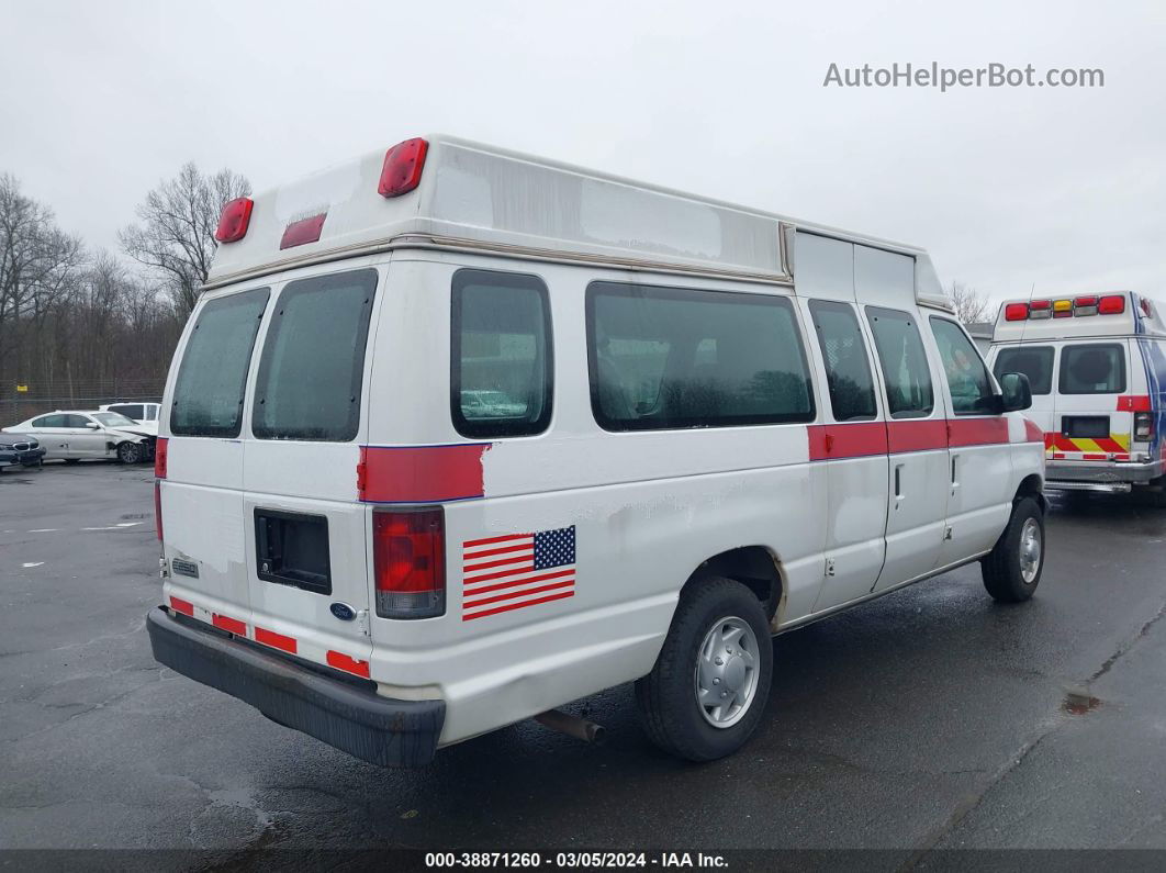 2007 Ford E-250 Commercial/recreational White vin: 1FTNS24W07DB24749