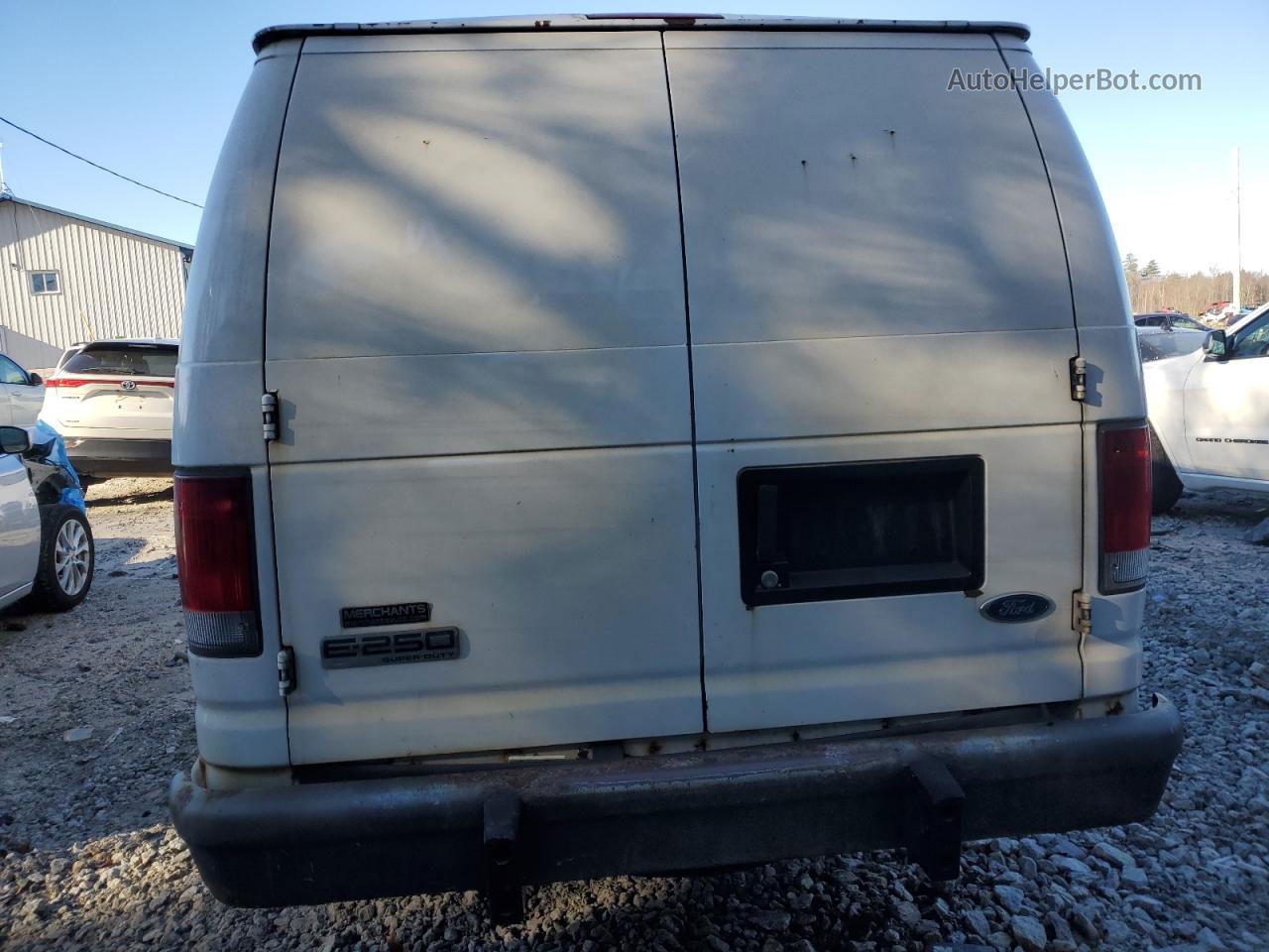 2007 Ford Econoline E250 Van Белый vin: 1FTNS24W17DA81409