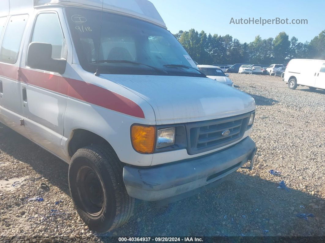 2007 Ford E-250 Commercial/recreational White vin: 1FTNS24W37DA25651