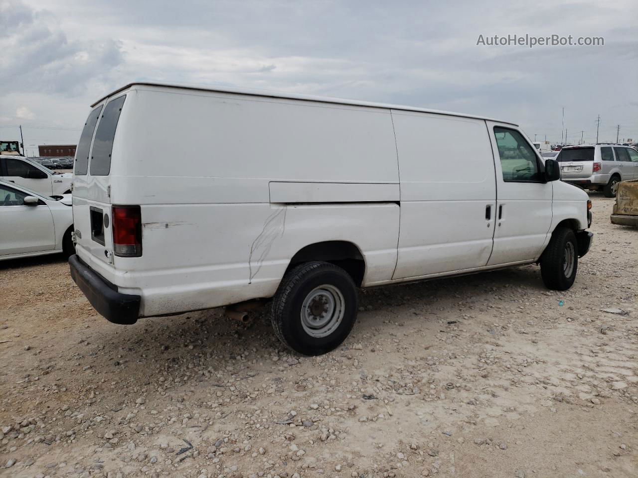 2008 Ford Econoline E250 Van Белый vin: 1FTNS24W68DA94545