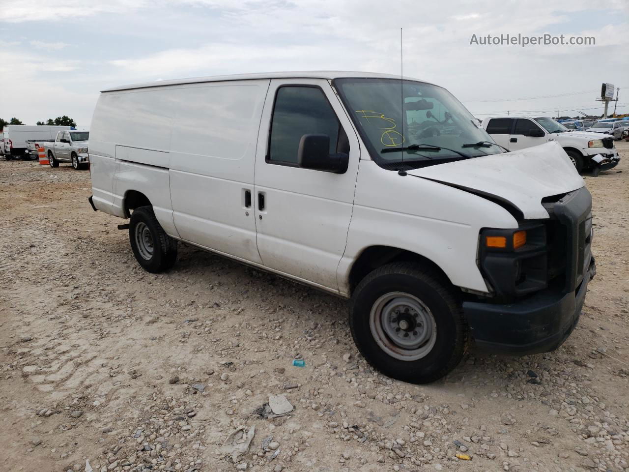 2008 Ford Econoline E250 Van Белый vin: 1FTNS24W68DA94545