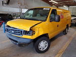 2007 Ford Econoline E250 Van Yellow vin: 1FTNS24W87DA24754