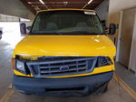 2007 Ford Econoline E250 Van Yellow vin: 1FTNS24W87DA24754