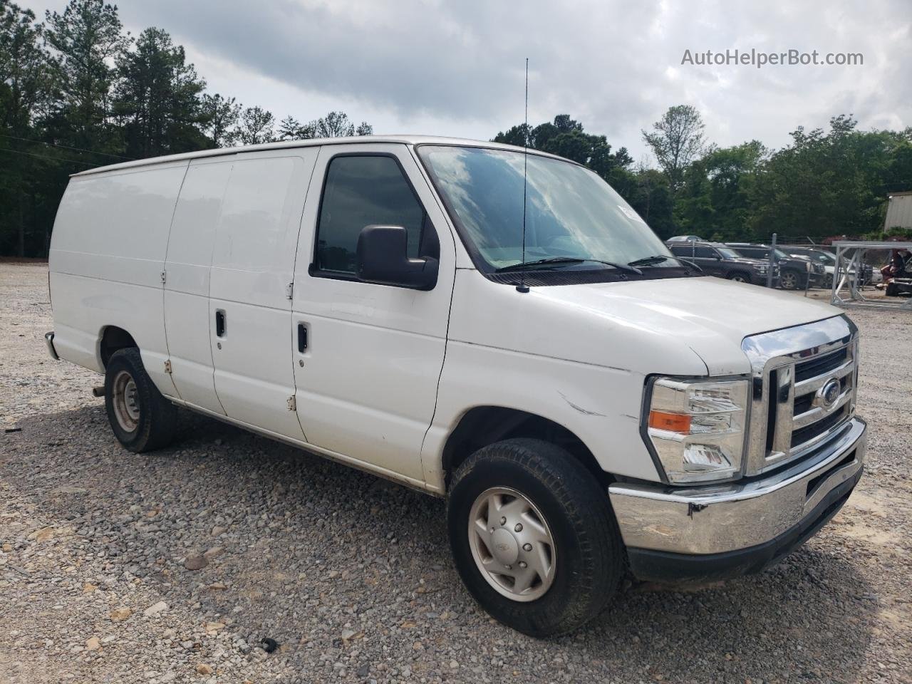 2012 Ford Econoline E250 Van White vin: 1FTNS2EL1CDB12785