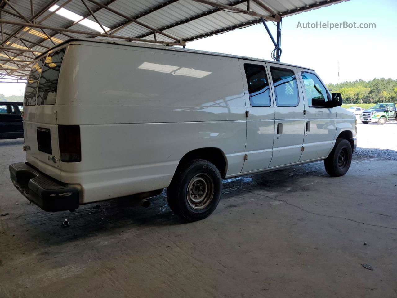 2010 Ford Econoline E250 Van White vin: 1FTNS2EL2ADA18640