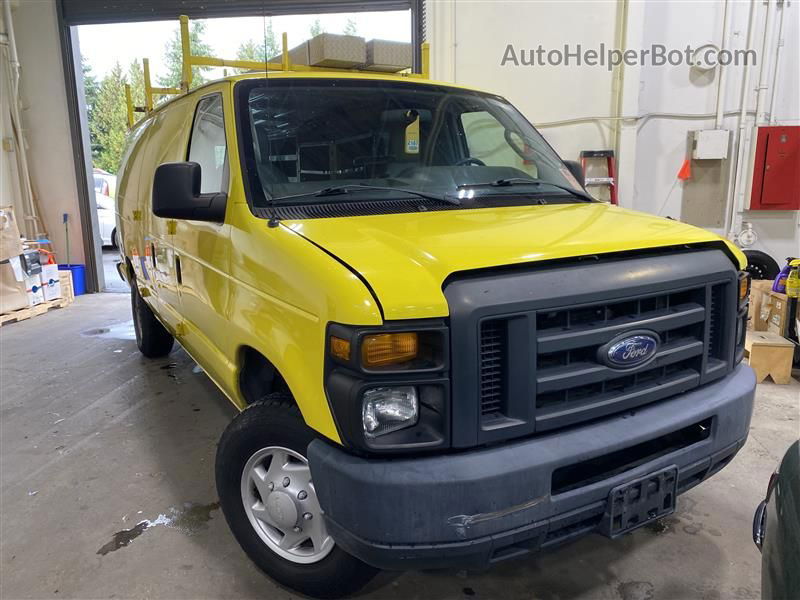 2013 Ford E-250 Commercial Yellow vin: 1FTNS2EL2DDB34957