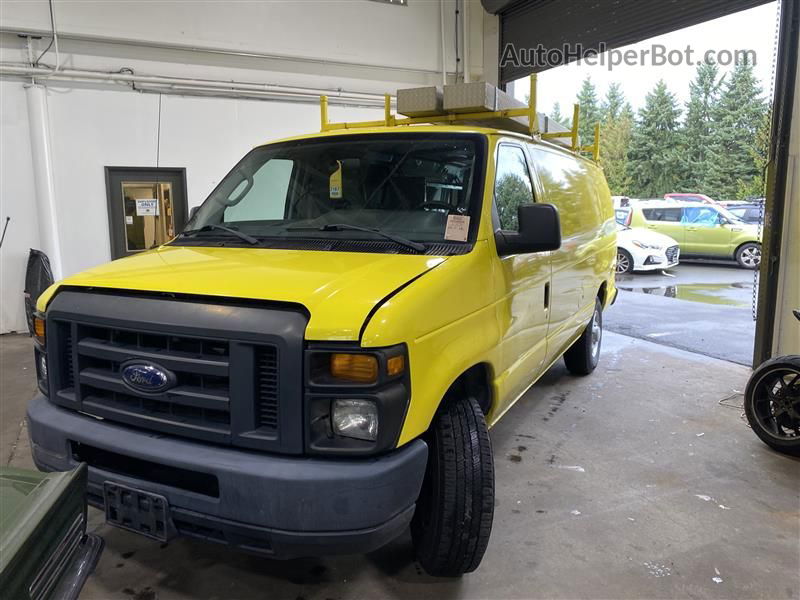 2013 Ford E-250 Commercial Yellow vin: 1FTNS2EL2DDB34957