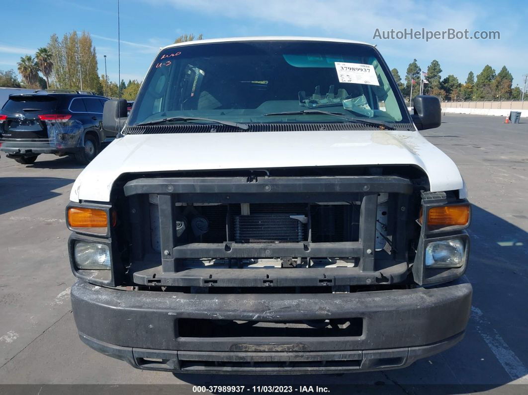 2013 Ford E-250 Commercial White vin: 1FTNS2EL3DDA34141