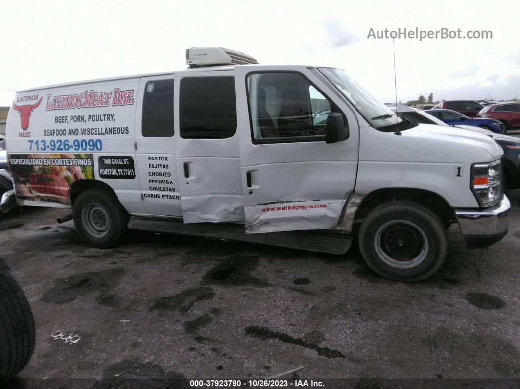 2013 Ford E-250 Commercial White vin: 1FTNS2EL7DDA17973