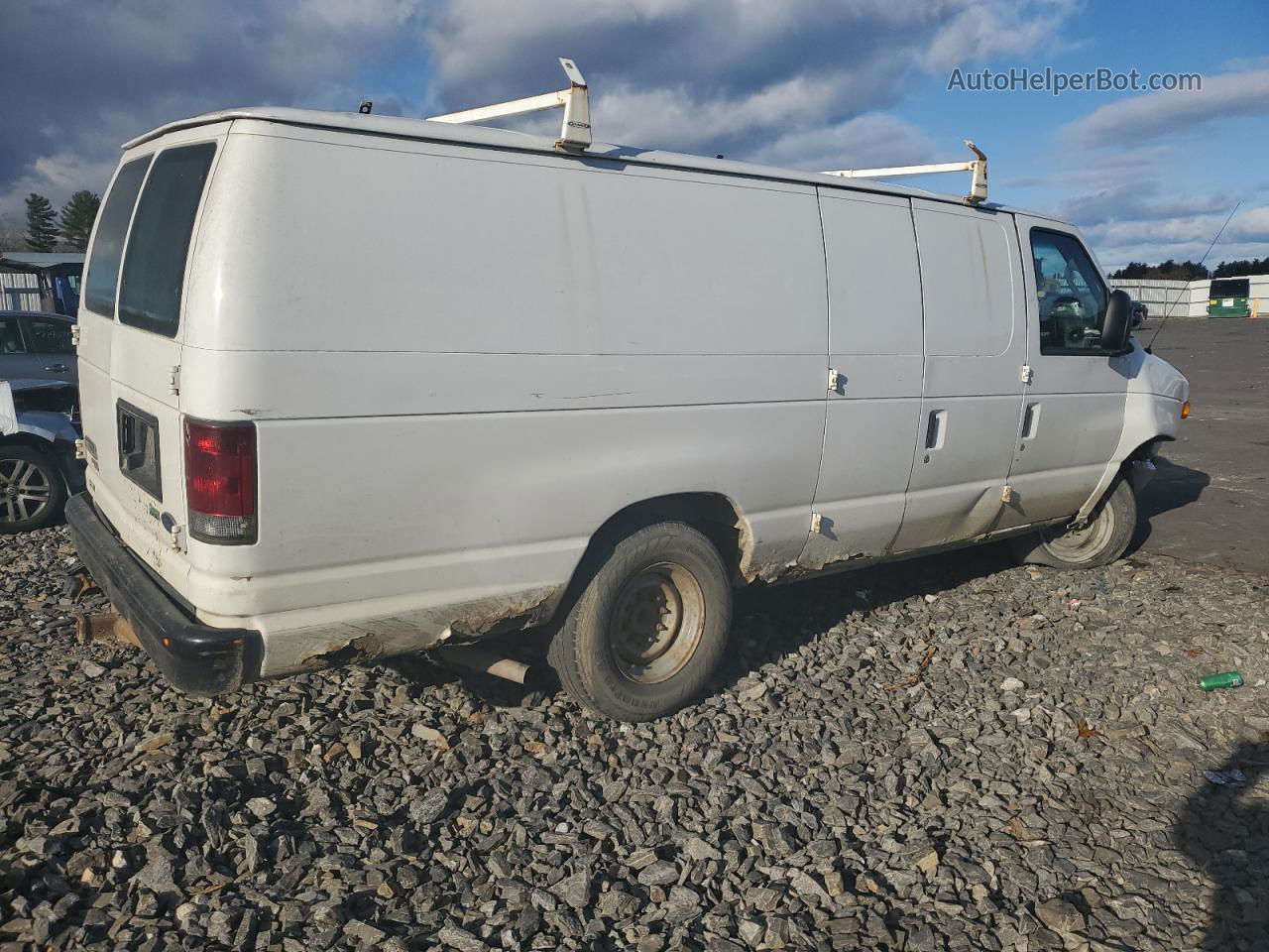 2012 Ford Econoline E250 Van White vin: 1FTNS2EW1CDA57510